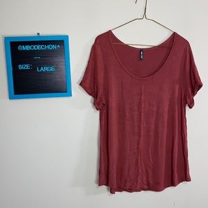 Womens Large House of Tory Red T-Shirt